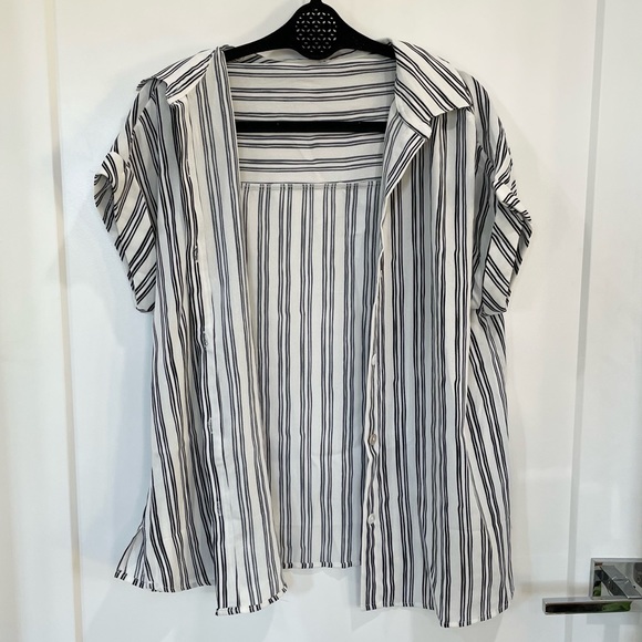 Striped button up - Picture 3 of 6